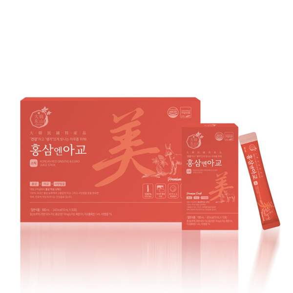 高麗紅蔘阿膠液30支(禮盒裝)